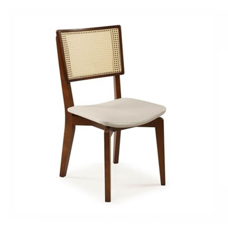 Cadeira De Madeira Com Telinha Angélica - Comodoro Móveis